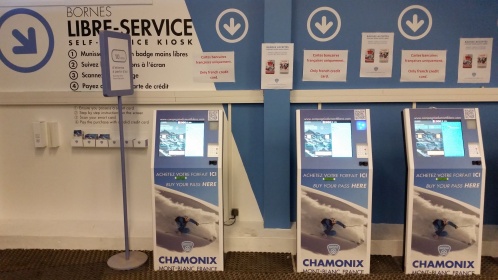 EK 3000 kioscos skipass IPM France