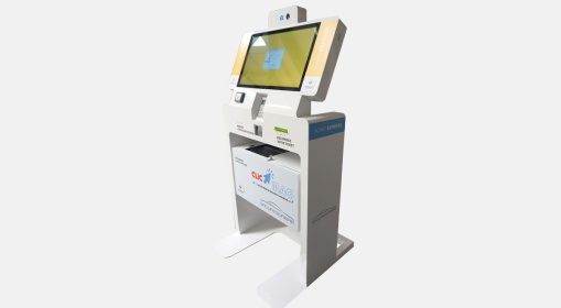 Self-ordering kiosk