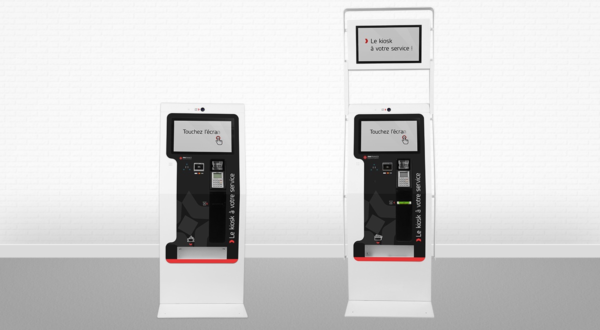 Borne de distribution de cartes, tickets & box-EK 3000_IPM France