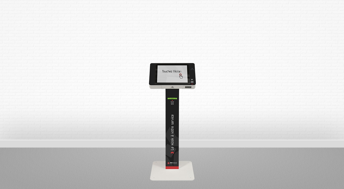 Borne d'information-gestion de file d'attente-EK2000-IPM France