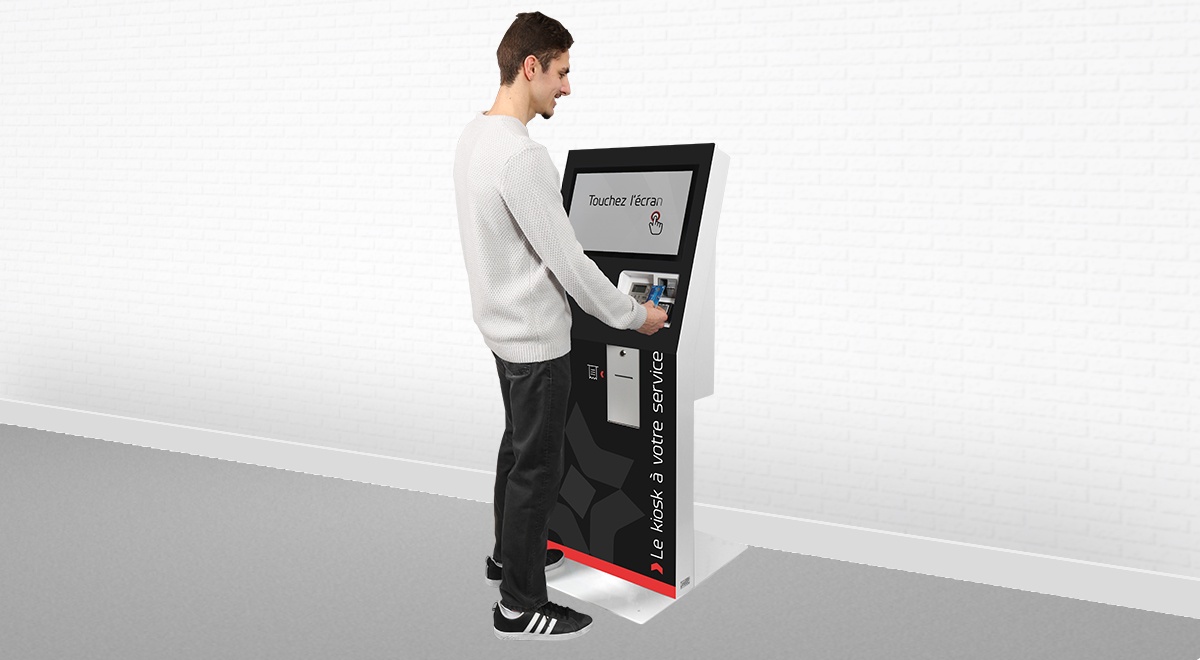 Kiosco tactil de pago-EK3000-IPM France