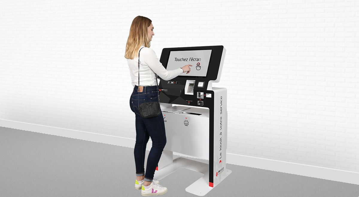 Kiosco tactil multiservicio-EK4000-IPM France