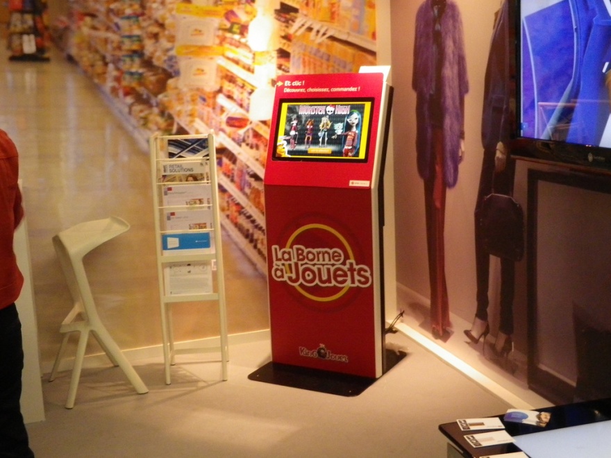 borne tactile extension de gamme extension offre commande paiement